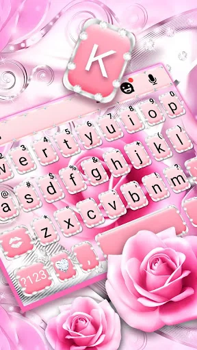 Silver Pink Rose Theme