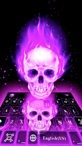 Skeleton Keyboard Theme