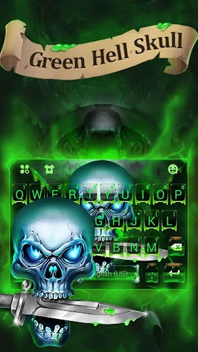 Green Hell Skull Devil Knife K screenshot 2