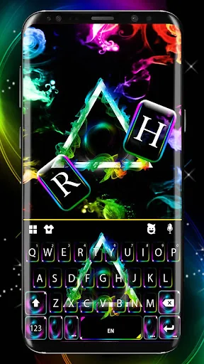 Smoky Hipster Triangle Keyboar