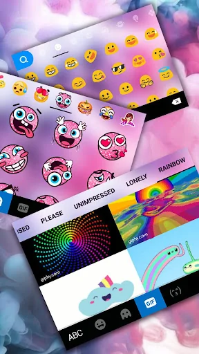 Smoky effect Colors Keyboard screenshot 4