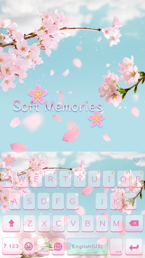 Soft Memories Keyboard Theme screenshot 1
