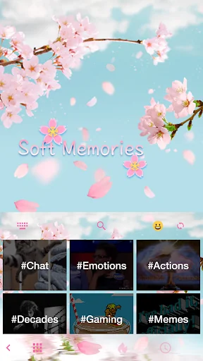 Soft Memories Keyboard Theme screenshot 3