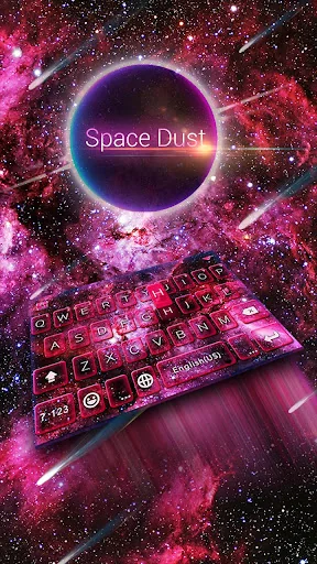 Spacedust Keyboard Theme