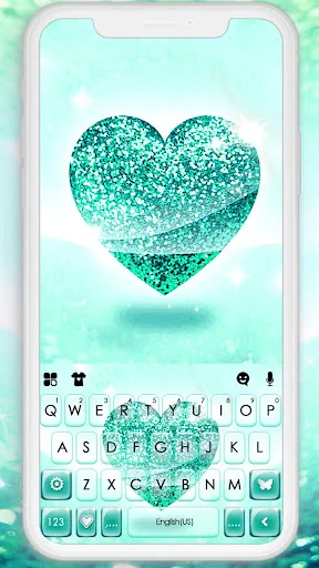 Glitter Heart Theme