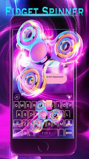 Fidget Spindle Keyboard 3D The screenshot 2