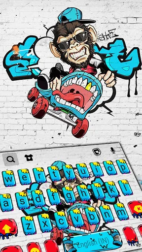 Street Art Graffiti Keyboard B
