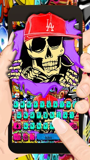 Street Graffiti Keyboard Theme