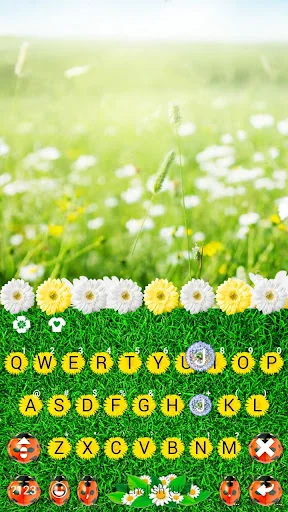 Sunlight Summer Grass Keyboard