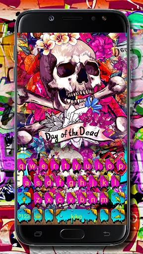 Swaggy Graffiti Keyboard Theme