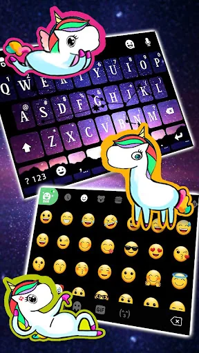 Taurus Galaxy Keyboard Theme screenshot 3