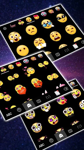 Taurus Galaxy Keyboard Theme screenshot 4