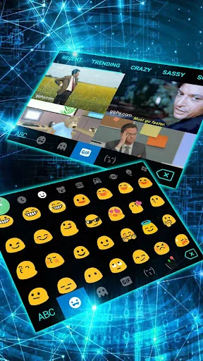 Tech 3D LED Live Theme screenshot 4