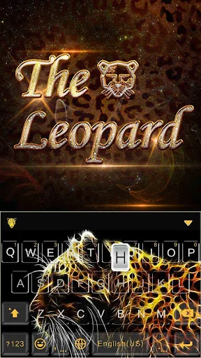 Amazing Leopard  Keyboard Them screenshot 2