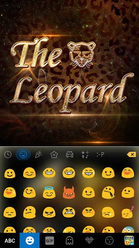 Amazing Leopard  Keyboard Them screenshot 3