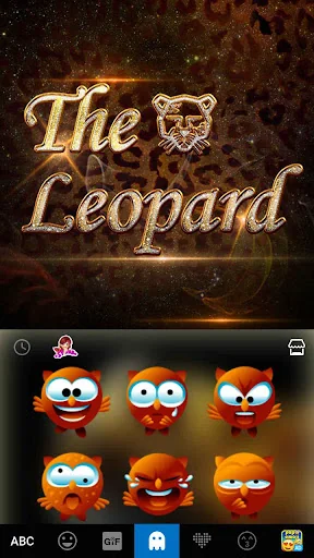 Amazing Leopard  Keyboard Them screenshot 4