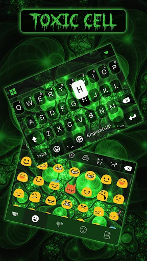 toxiccell Keyboard Background screenshot 3