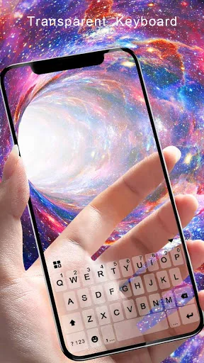 Transparent Galaxy Theme