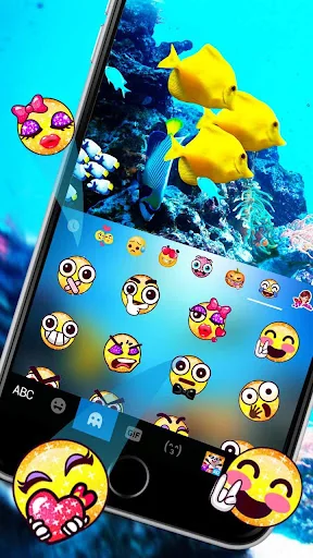 UnderwaterWorld Live Keyboard  screenshot 2