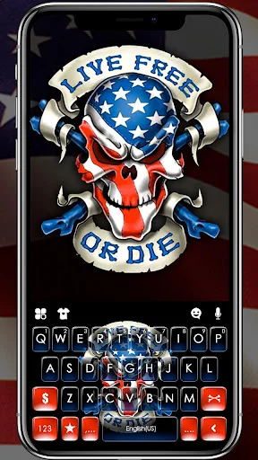 Usa Freedom Keyboard Theme