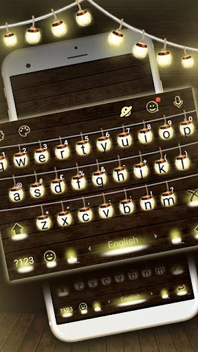 Warm Light Lanterns Keyboard T