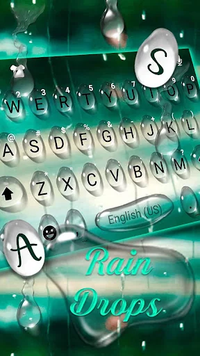 Water Raindrops 2 Keyboard The screenshot 2