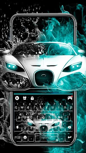 Water Splash Car 3D Theme