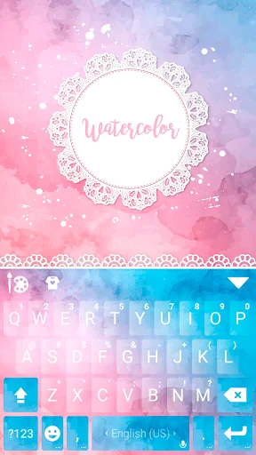 Pastel Color Keyboard