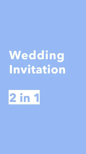 WedApp - Wedding Invitations
