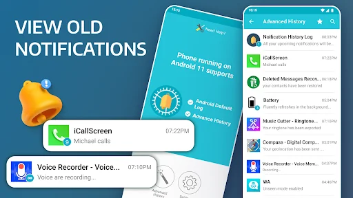 Notification History Log screenshot 1