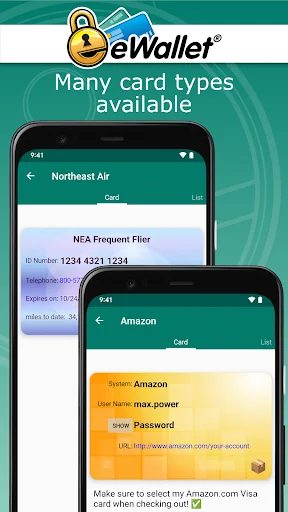 eWallet - Password Manager screenshot 2