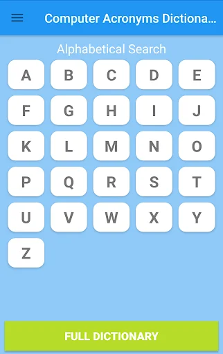 Computer Acronyms Dictionary