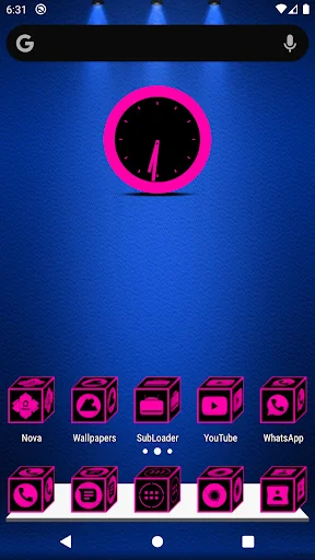 3D Flat Pink Icon Pack