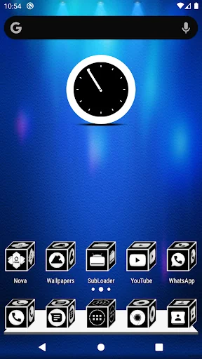 3D Flat White Icon Pack