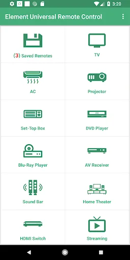Element TV Remote