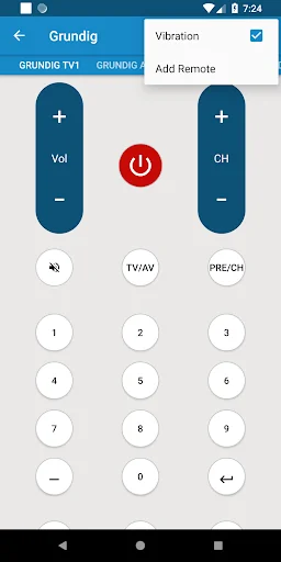 Grundig Remote Control