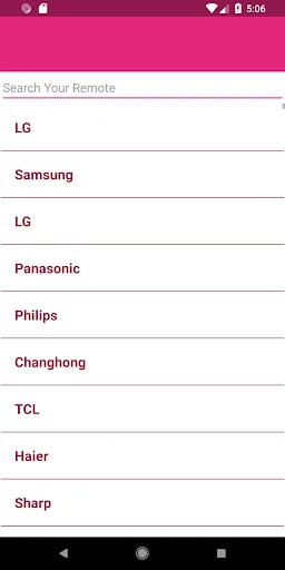 LG Universal Remote