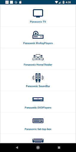 Panasonic Universal Remote