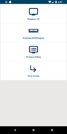 Polytron TV Remote