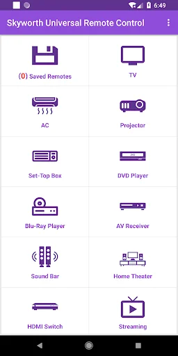 Skyworth TV Remote