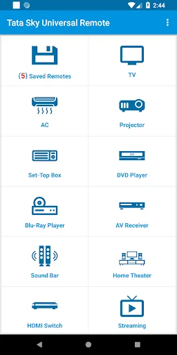 Tata Sky Remote