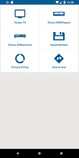 Tevion TV Remote