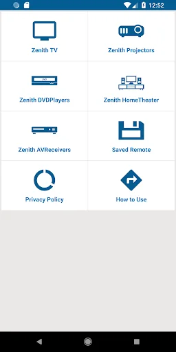 Zenith TV Remote