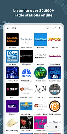 VRadio - Online Radio App screenshot 1