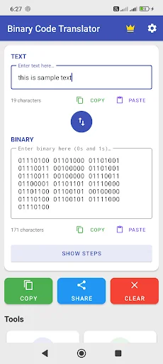Binary Code Translator