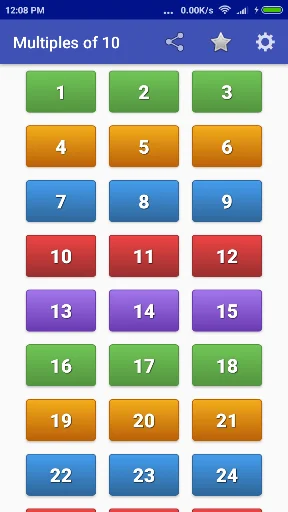Maths Multiplication Tables screenshot 2