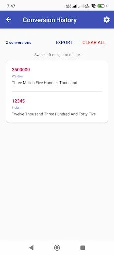 Number to Word Converter screenshot 2