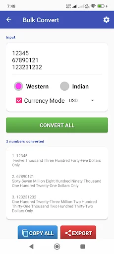 Number to Word Converter screenshot 4