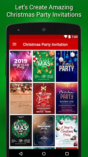 Christmas Party Invitations