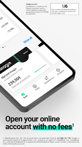 imagin: Mobile Bank, Finances screenshot 2